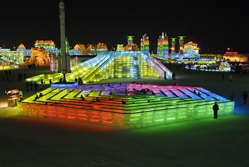 Ice Maze, Harbin International Ice and Snow Festival 2007