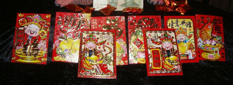 Chinese red envelopes