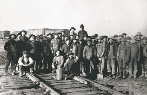 Chinese labourers on the B.C. portion of the CPR in 1883