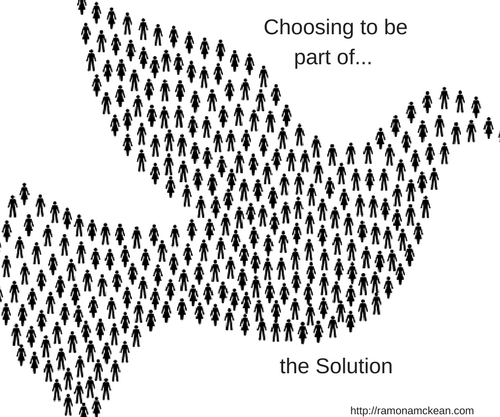 choosing to be part of the solution