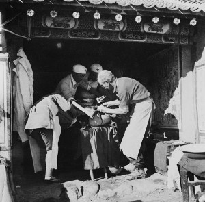 Bethune Performing Surgery