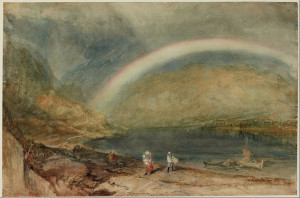 JMW Turner Rainbow bridge of light