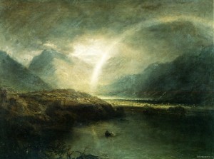 JMW Turner white rainbow